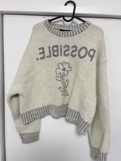 kastane ニット　アイボリー