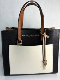 MARC JACOBS バッグ バイカラー 黒/白