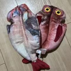 伊東マリンタウン限定 アジの開き 金目の開き クジ ぬいぐるみ 4点