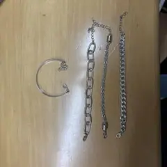 デザインチェーンブレスレット ４点SET