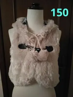 フード付きベスト❤サイズ150 サイズM