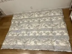 ホワイトダウン85% 1.0k 日本製 シングル　春秋冬用 4×5キルト 一層