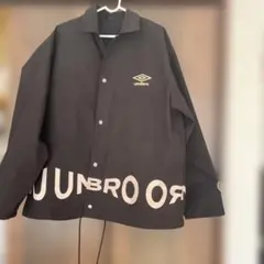 umbro ブラック ナイロンジャケット