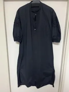 人気✨TICCA スクエアロングシャツ ストライプ シャツワンピース
