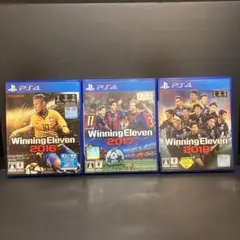 PS4 ウイニングイレブン2016、2017、2018 3本セット