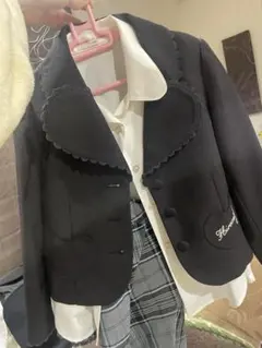 女の子 入学式 セットアップ スーツ 120cm スカート