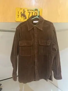 コーデュロイジャケット シャツ