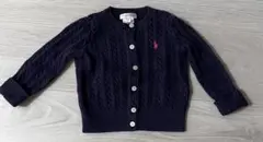 Ralph Lauren ネイビー カーディガン 12M
