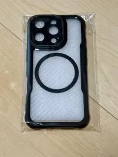 iPhone 16 Proケース 半透明カバー
