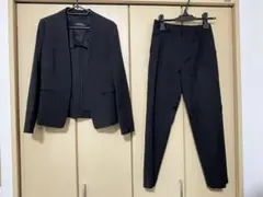 UNITED ARROWS ブラックパンツスーツ