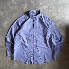 エルエルビーン WRINKLE FREE オックスフォードシャツ ブルー XL