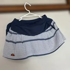 ellesse スコート EW27351P ネイビー ボーダー Sのサムネイル