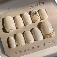 NO.19✿ブライダルネイル、サイズオーダー可
