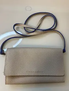 BEAMS LIGHTS スマホショルダーバッグ ライトグレー