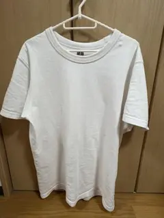UNIQLO U クルーネックTシャツ ホワイト Mサイズ　白　ユニクロU