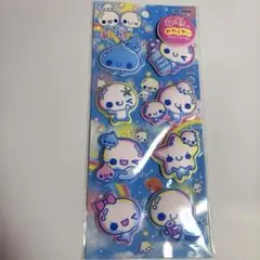 カミオジャパン シール ぷくぷくあわわちゃん ぷっくり もっちりシール