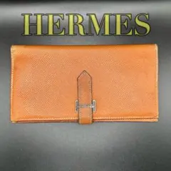 人気✨　エルメス　HERMES　財布　長財布　ベアンクラシック　1991のサムネイル