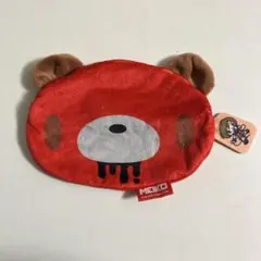 初音ミク×いたずらぐまのグルーミー　ふわふわFACEポーチ