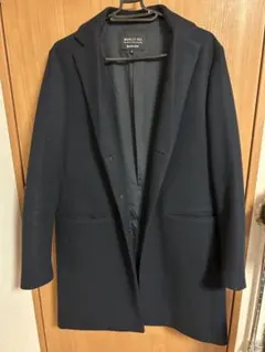 GLOBAL WORK WOOLLY TEC チェスターコート ブラック