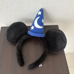 ミッキー耳 魔法使いの帽子 カチューシャ　ディズニー