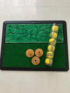 ゴルフ練習用マットとボールセット