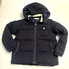 TK ネイビー フード付き 中綿ジャンパー　140 フード