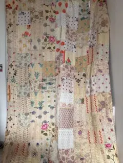 PAZUKI パズキ 刺繍 パッチワーク ストール 花柄 フラワー - メルカリ