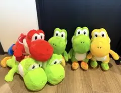 【新品 】６点 スーパーマリオ　特大ぬいぐるみ　ヨッシー まとめ売り