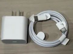 【純正品】Apple 20W 充電器とUSB-Cケーブル