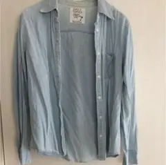 デニムシャツ 長袖 シャツ