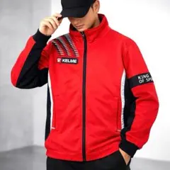KELME ケルメ トラックジャケット ジャージ レッド S メンズ サッカー