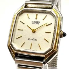 SEIKO セイコー エクセリーヌ クォーツ レディース腕時計 稼働 刻印有り