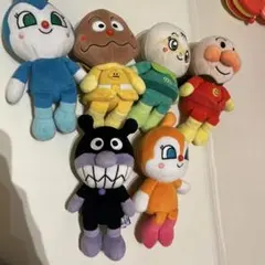 アンパンマン　プリちぃビーンズ 6体セット