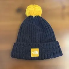 THE NORTH FACE ネイビー ポンポン帽