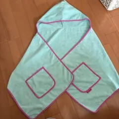 フード付きタオル