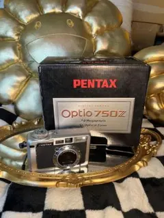 PENTAX Optio 750Z 付属品完備 バッテリー2個 バリアングル液晶のサムネイル