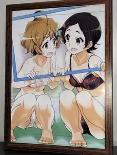 額装A4サイズポスター： 響けユーフォニアム 田中あすか 中世古香織