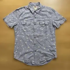 Levi's サンプリント 半袖シャツ グレーのサムネイル