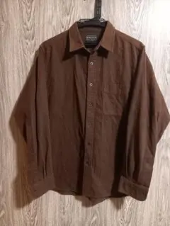 PENDLETON 濃いブラウン 長袖シャツ Mサイズ　⑥