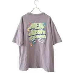 BEN DAVIS ベンデイビス(L)スペースプリント バックロゴ 半袖Tシャツ