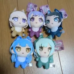 バンドリ Ave Mujica ぷちっしゅ オオカミ 全5種コンプリートセット