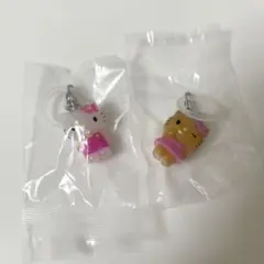ハローキティ めじるしアクセサリー 日焼け お花 未開封