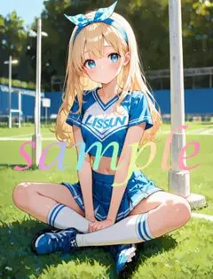 c769 かわいい イラスト アニメ A4ポスター