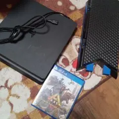 PlayStation 4 本体 ジャンク品+ ゲームソフト + 冷却スタンド