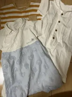半袖　ロンパース3枚セット