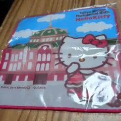 ハローキティミニタオル 東京駅デザイン