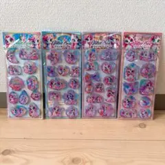 【新品未開封】 ユニコーン ウォーターシール グリッターシールセット 4枚入り