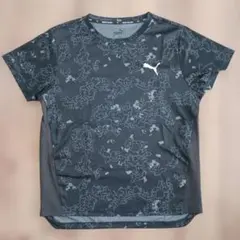 PUMA Tシャツ 黒/グレー 160サイズ