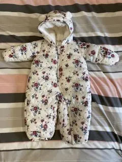 プチバトー　ジャンプスーツ カバーオール ロンパース　80サイズ