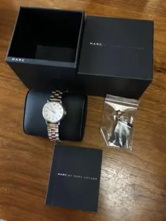 値下げ【中美品】MARC BY MARC JACOBS レディース腕時計ベイカー